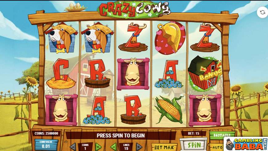 Crazy cows graphics