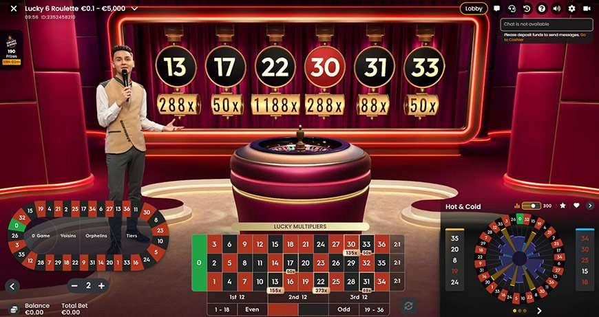 Lucky 6 Roulette