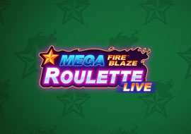 Mega Fire Blaze Roulette Logo
