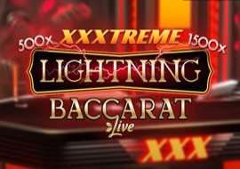XXXtreme Lightning Baccarat Logo