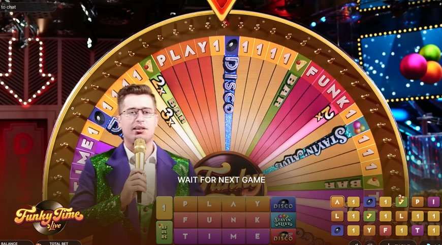 Funky time lucky wheel