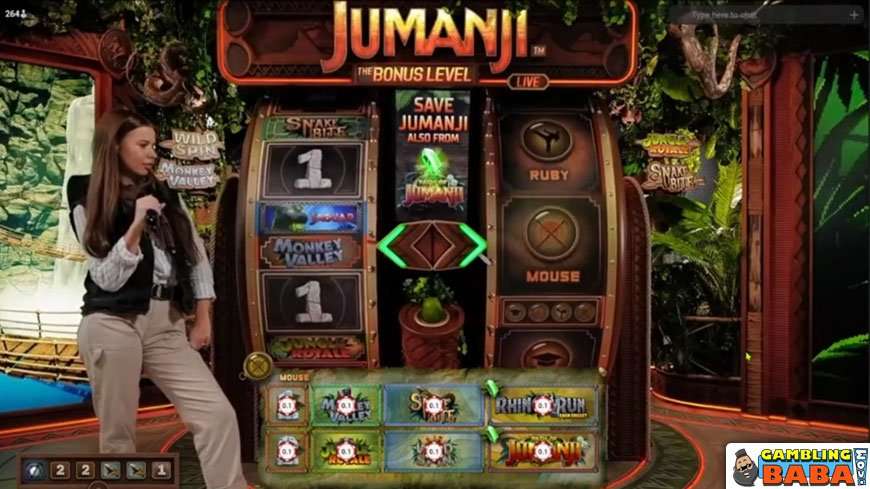 Jumanji the bonus level gameplay