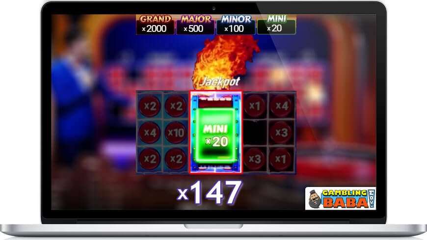 Mega Fire Blaze Roulette jackpot
