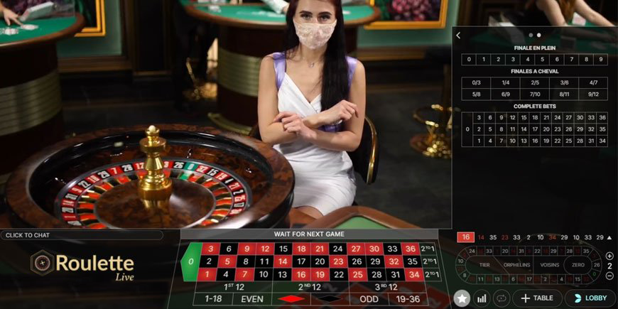 Win by placing a special bet on roulette